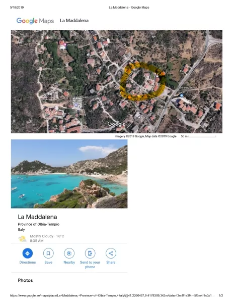 Immagine per Terreno commerciale in vendita a La Maddalena via Regione Mongiardino