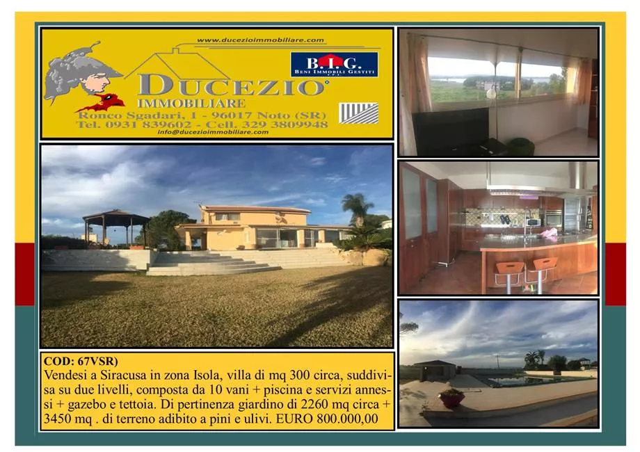 Immagine per Villa in vendita a Siracusa via Zona Isola