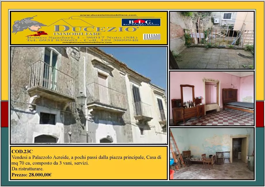 Immagine per Casa indipendente in vendita a Palazzolo Acreide via Via Garibaldi