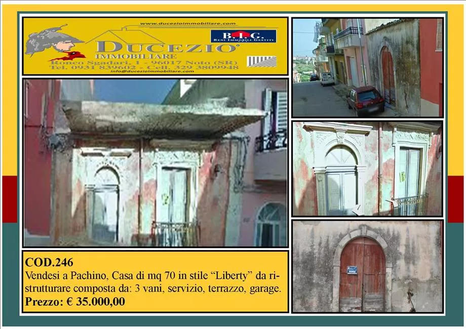 Immagine per Casa indipendente in vendita a Pachino via Via Vesuvio