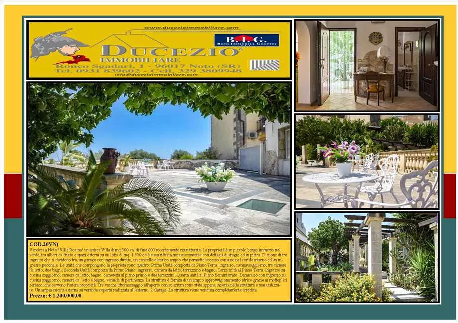 Immagine per Villa in vendita a Noto via Principe Umberto