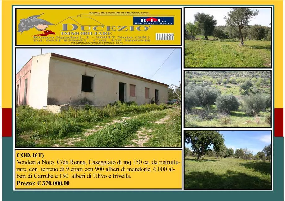 Immagine per Terreno edificabile in vendita a Noto