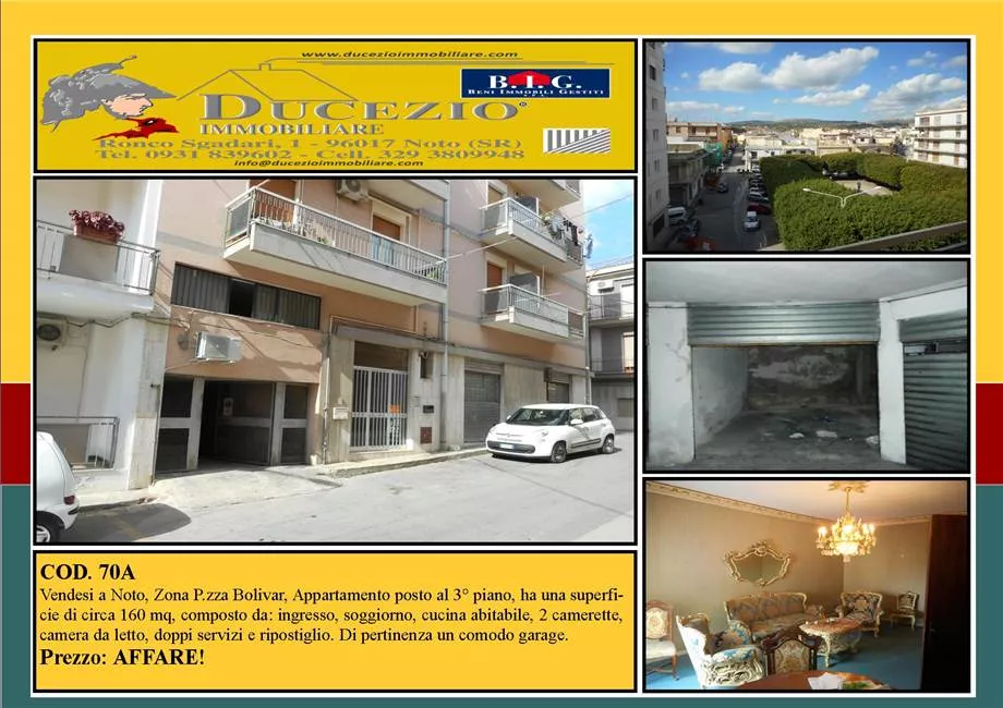 Immagine per Appartamento in vendita a Noto via Valenza