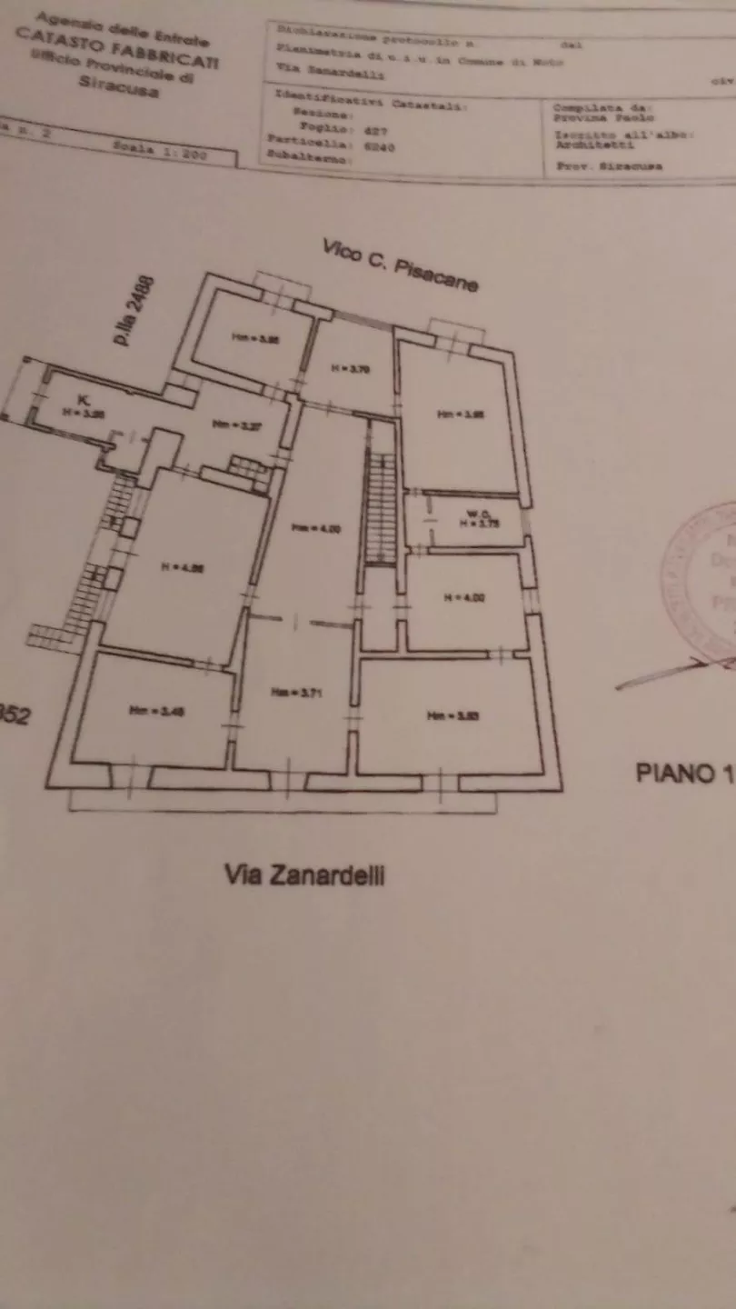 Immagine per Palazzo Storico in vendita a Noto via Zanardelli