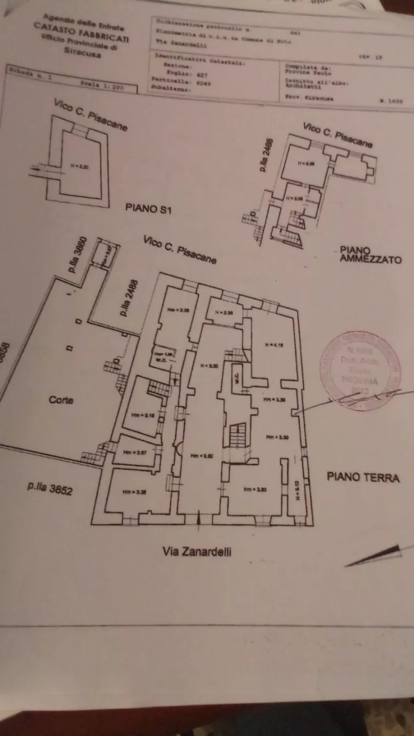 Immagine per Palazzo Storico in vendita a Noto via Zanardelli