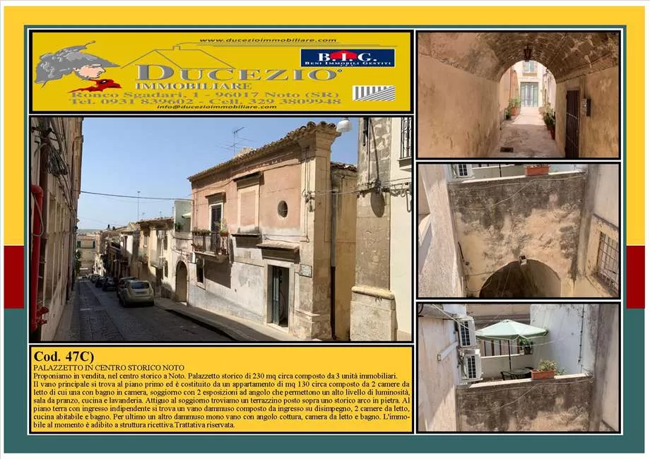 Immagine per Casa indipendente in vendita a Noto via Giordano Bruno