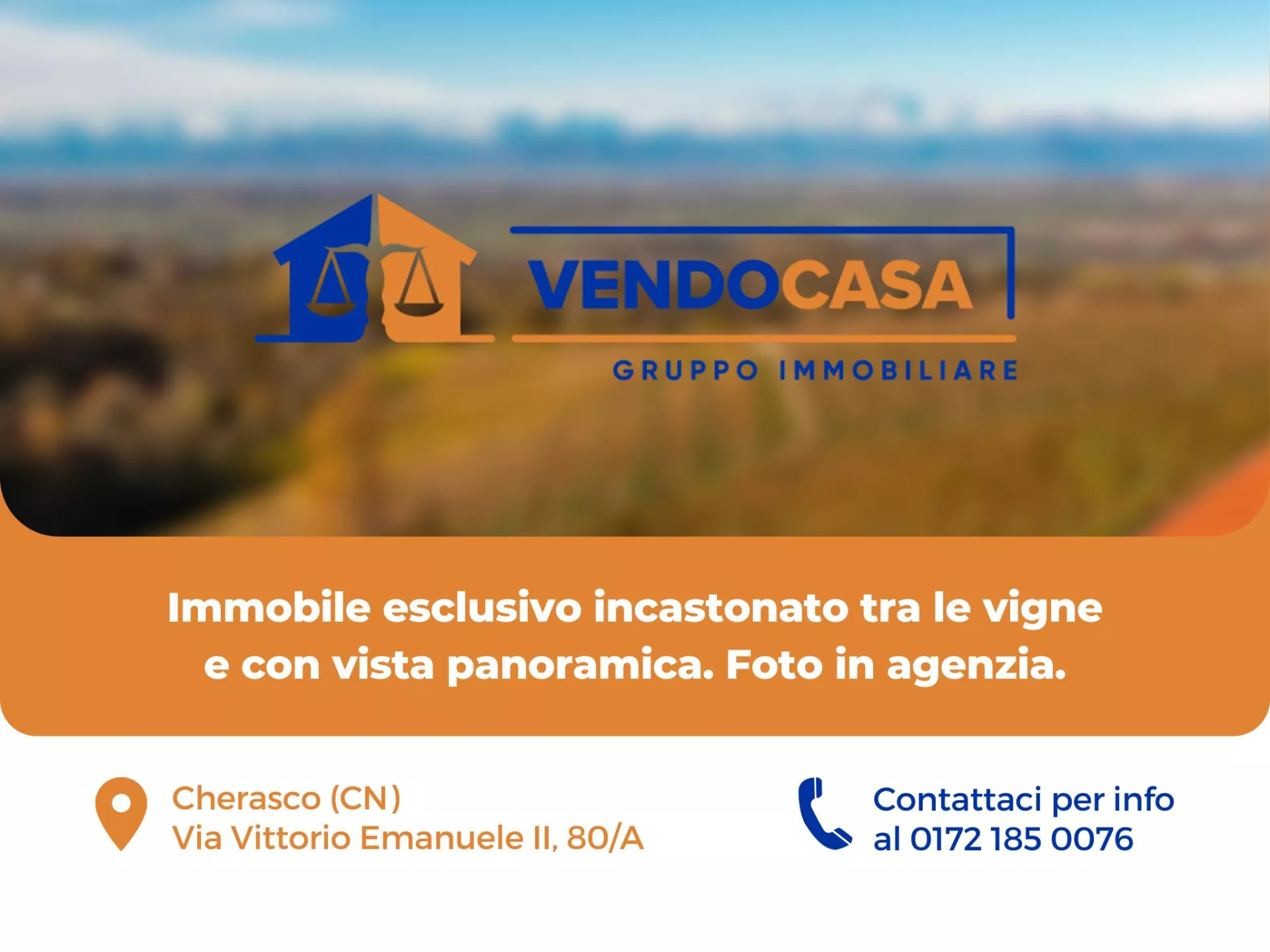 Immagine per Villa in vendita a La Morra via Vittorio Emanuele Ii