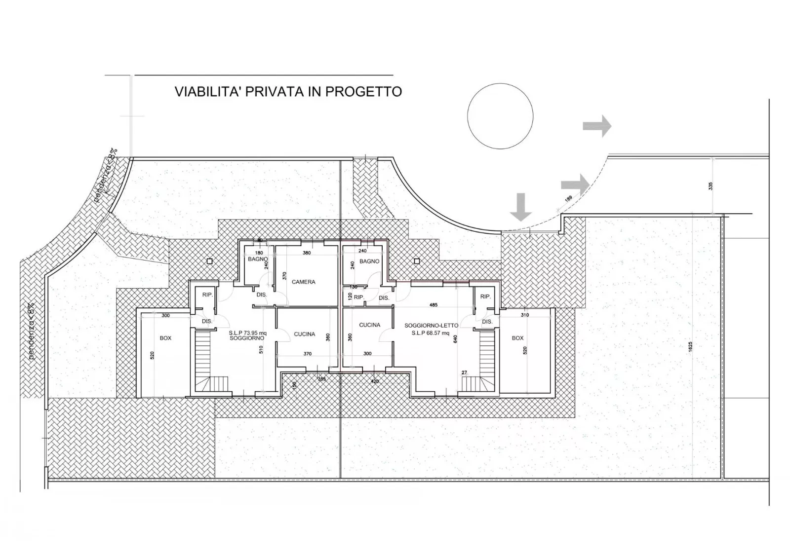 Immagine per Villa bifamiliare in vendita a Druento Via Asilera