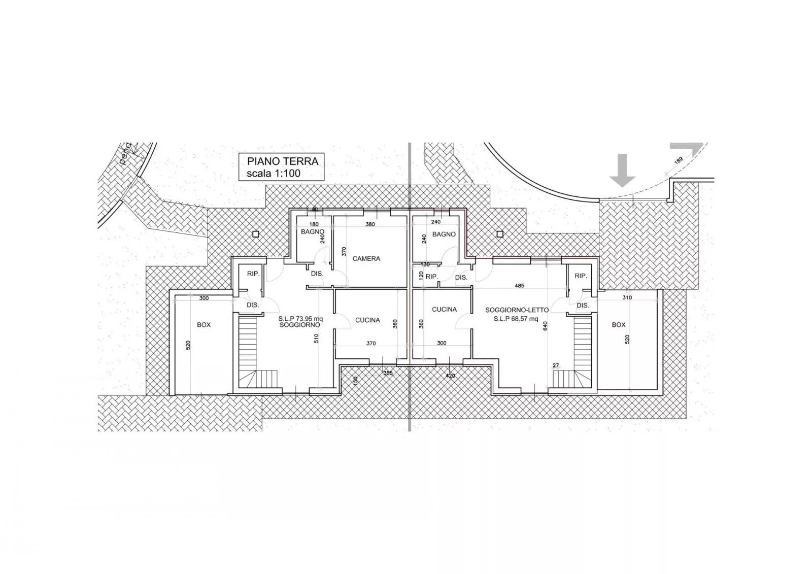Immagine per Villa bifamiliare in vendita a Druento Via Asilera