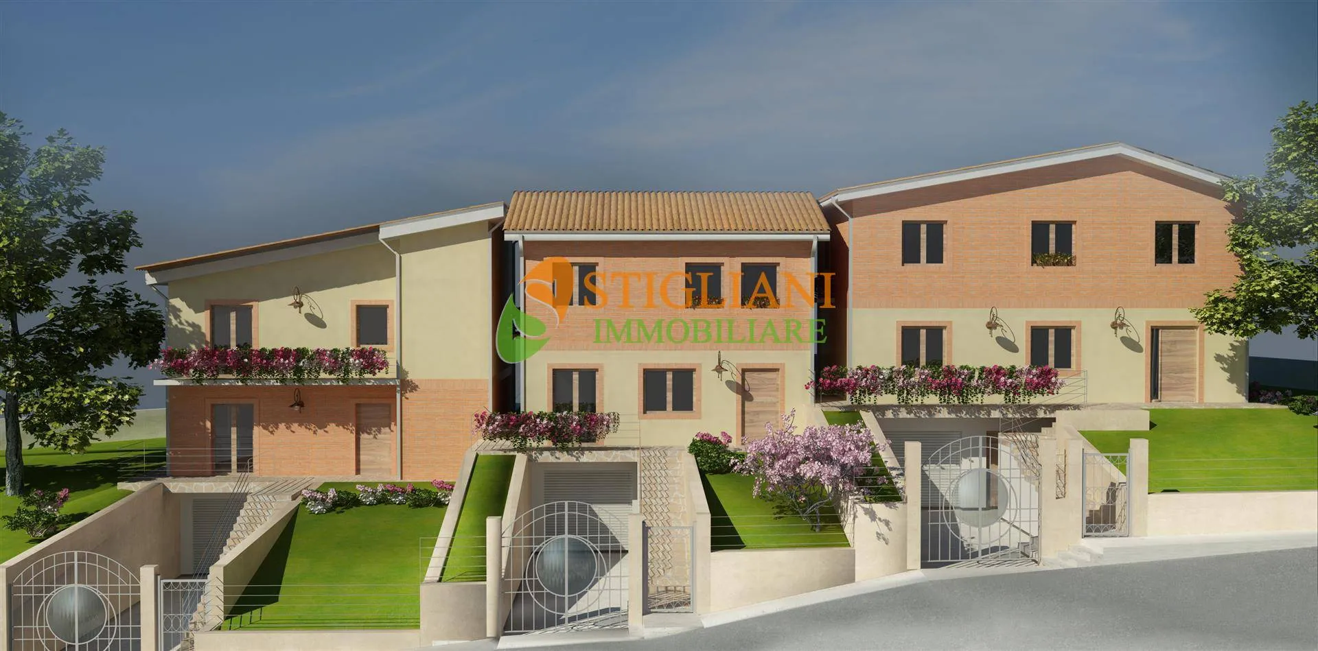 Immagine per Villetta a schiera in vendita a Ferrazzano nei pressi della Nuova Comunità