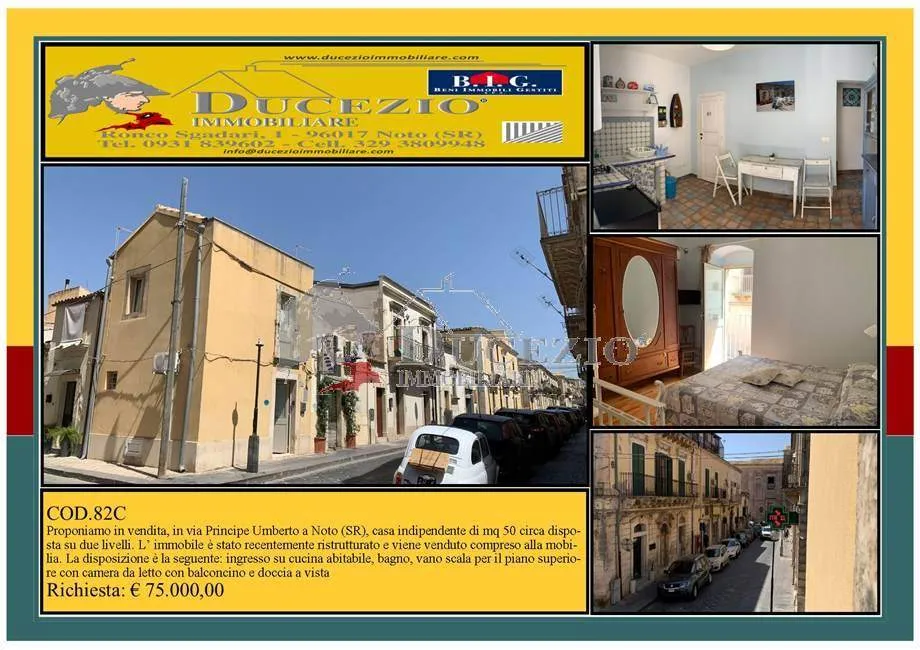 Immagine per Casa indipendente in vendita a Noto via Principe Umberto