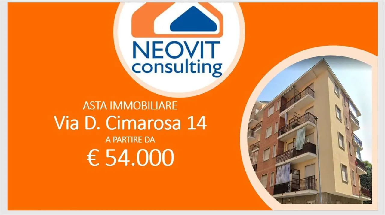 Immagine per Appartamento in asta a Nichelino via Cimarosa 14