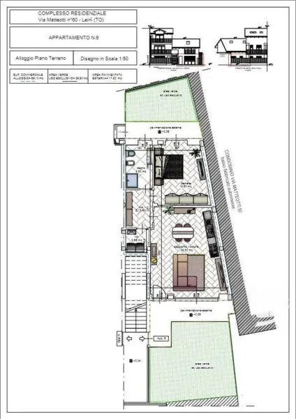 Appartamento via Matteotti, Leinì