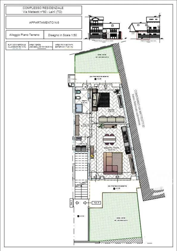 Immagine per Appartamento in vendita a Leini Via Matteotti