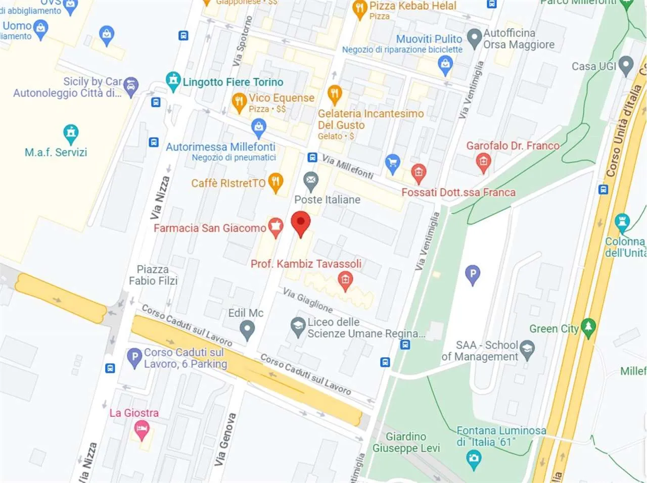 Immagine per Negozio in asta a Torino via Genova 125