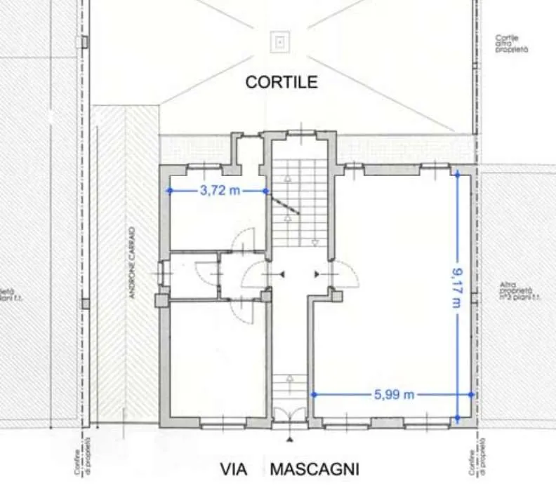 Immagine per Stabile - Palazzo in asta a Moncalieri via Pietro Mascagni 3
