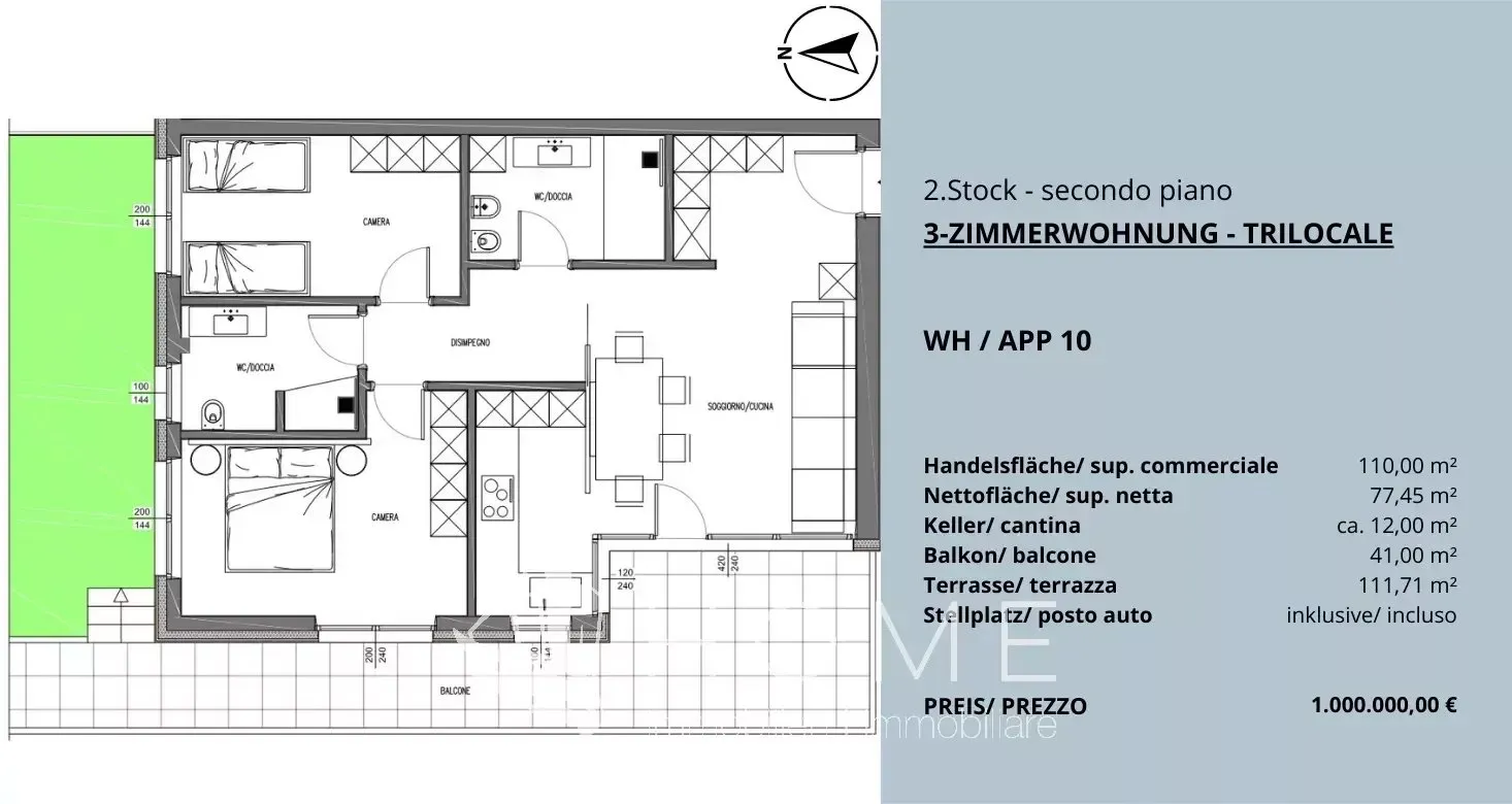 Immagine per Appartamento in vendita a Ortisei