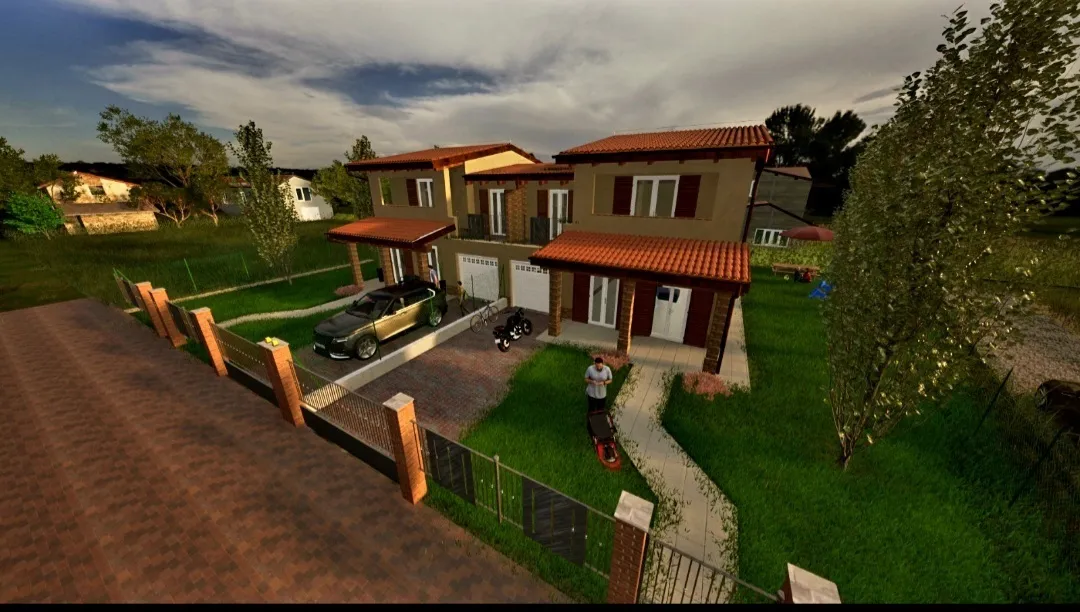 Immagine per Villa bifamiliare in vendita a Sissa Trecasali strada Della Sacca 6