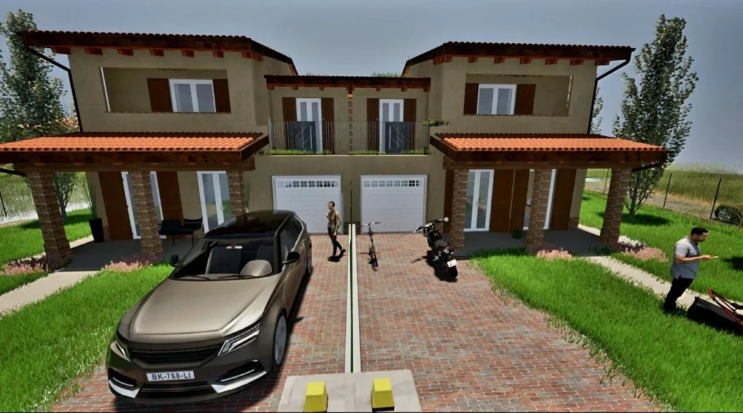 Immagine per Villa bifamiliare in vendita a Sissa Trecasali strada Della Sacca 6