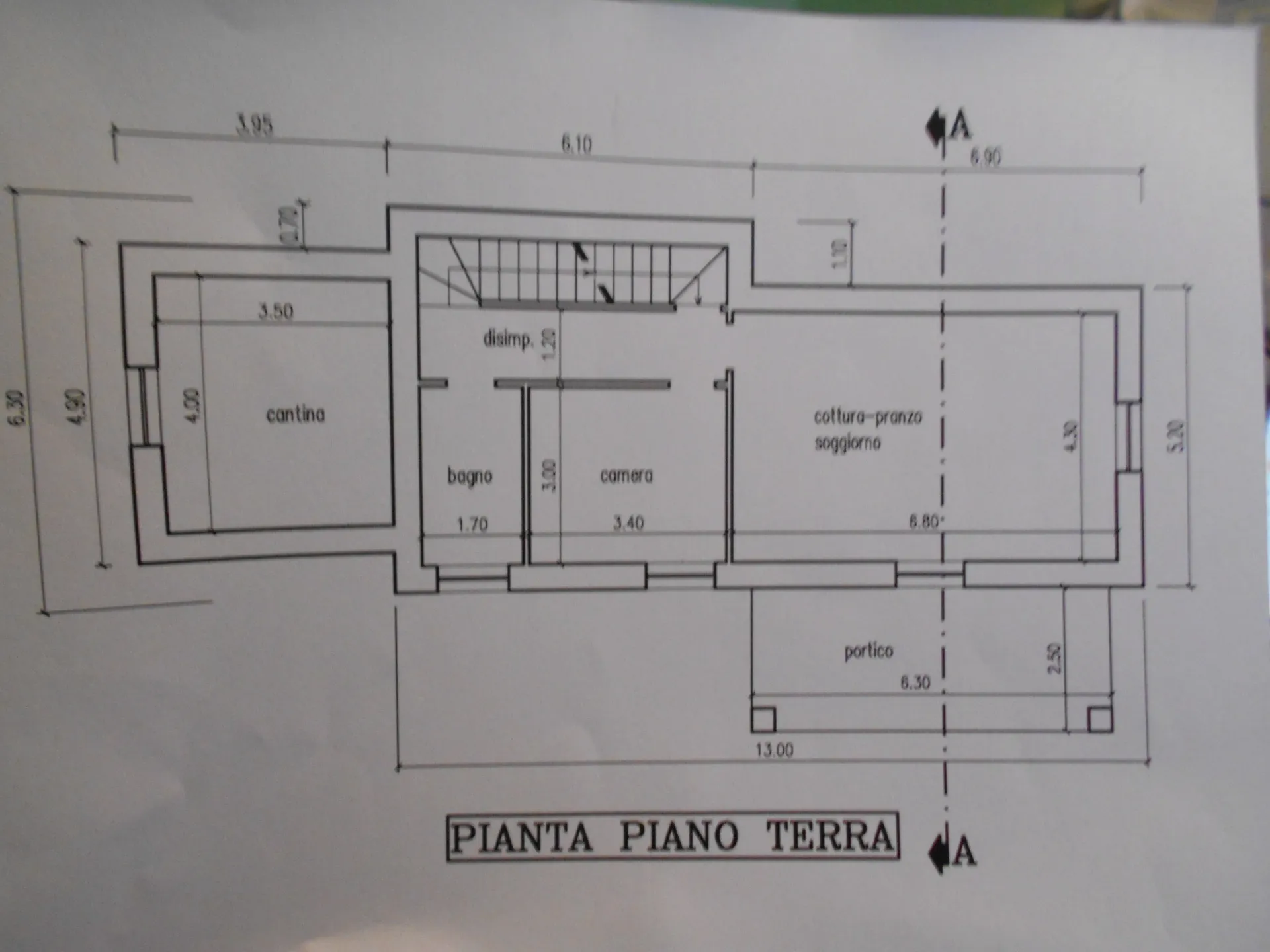 Immagine per Monolocale in vendita a Castelnuovo Magra via Aldo Moro 24