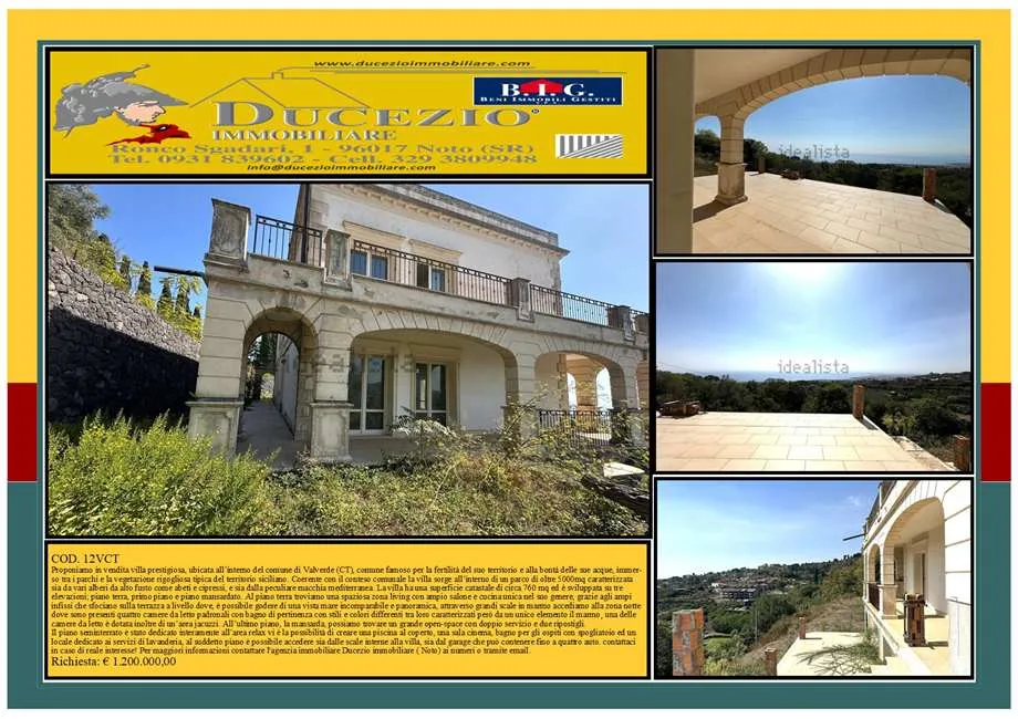 Immagine per Villa in vendita a Catania via Casalrosato