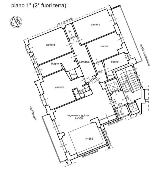 Appartamento via Filangieri 11, Torino