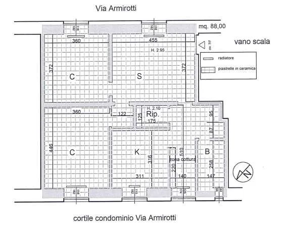 Immagine per Appartamento in asta a Genova via Armirotti 7