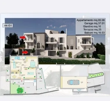 Immagine per casa in vendita a Belvedere Ostrense via Fontenova snc
