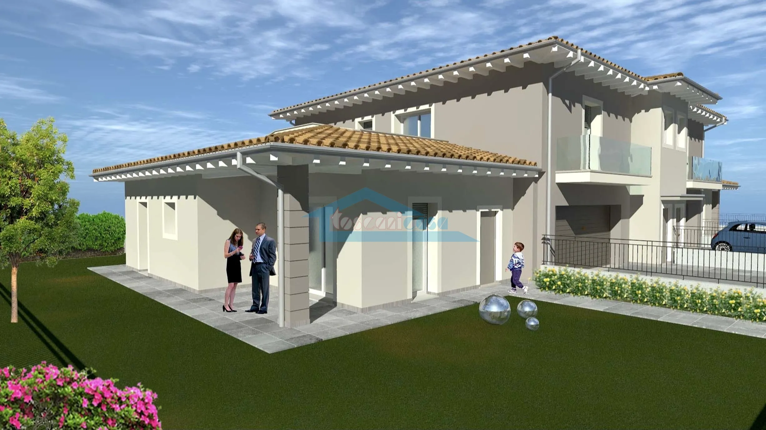 Immagine per Villa a schiera in vendita a Erbusco via Zocco
