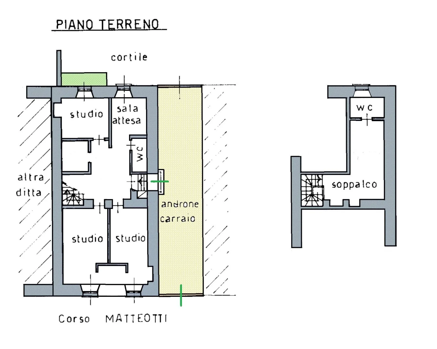 Immagine per Ufficio in affitto a Torino Corso Matteotti
