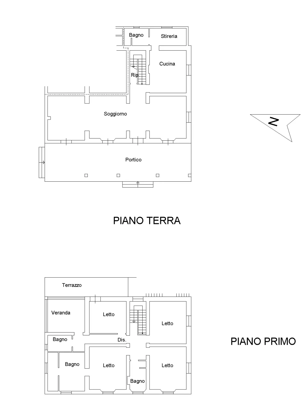 Immagine per Porzione di casa in vendita a Ravenna via Longiano
