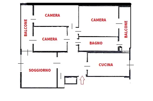 Immagine per Appartamento in Vendita a Torino Via Rodolfo Morandi 15