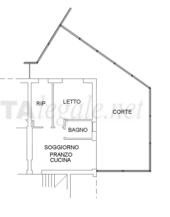 Immagine per Bilocale in vendita a Ravenna via Cesare Abba