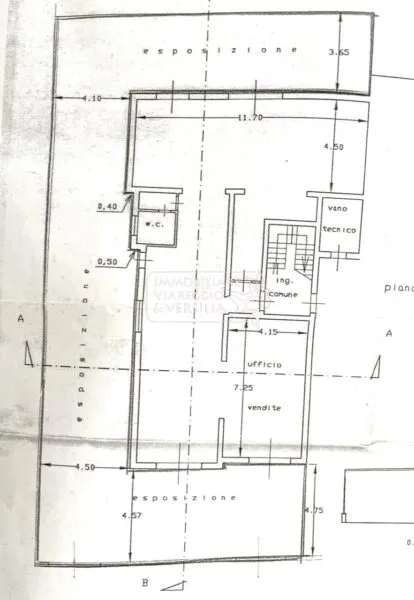 Negozio via Fratelli Cervi 20, Viareggio