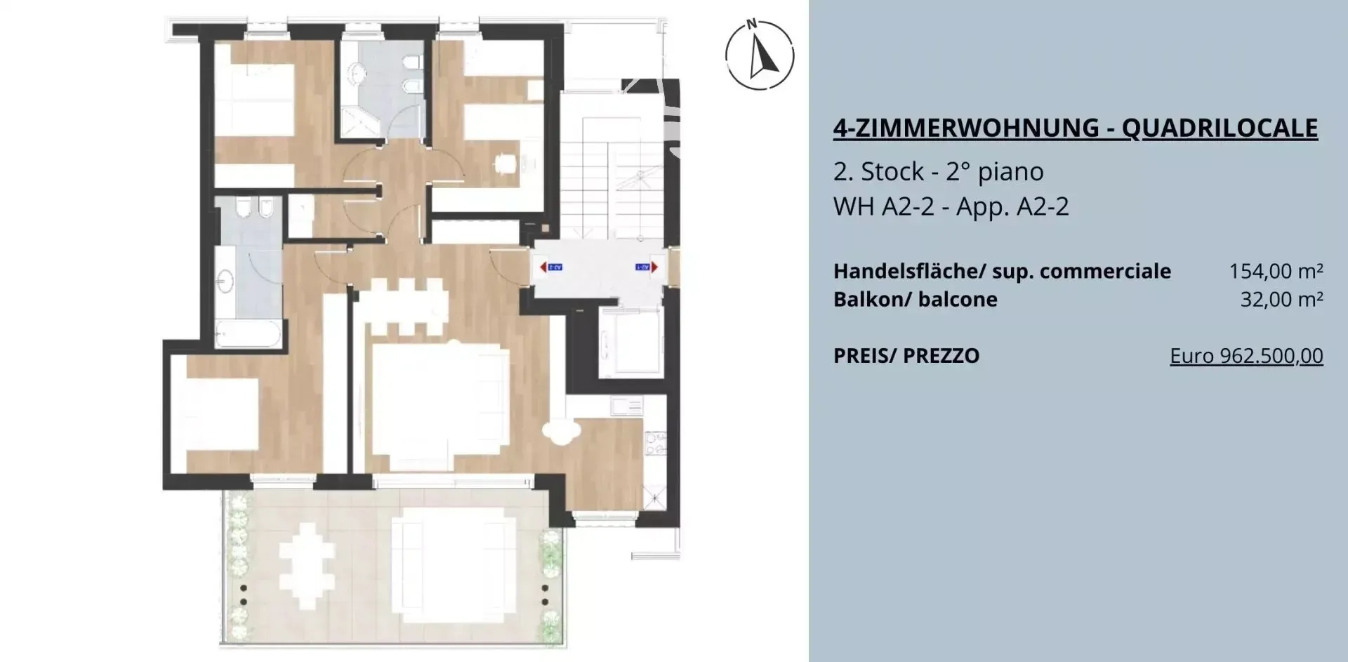 Immagine per Appartamento in vendita a Bolzano via San Quirino