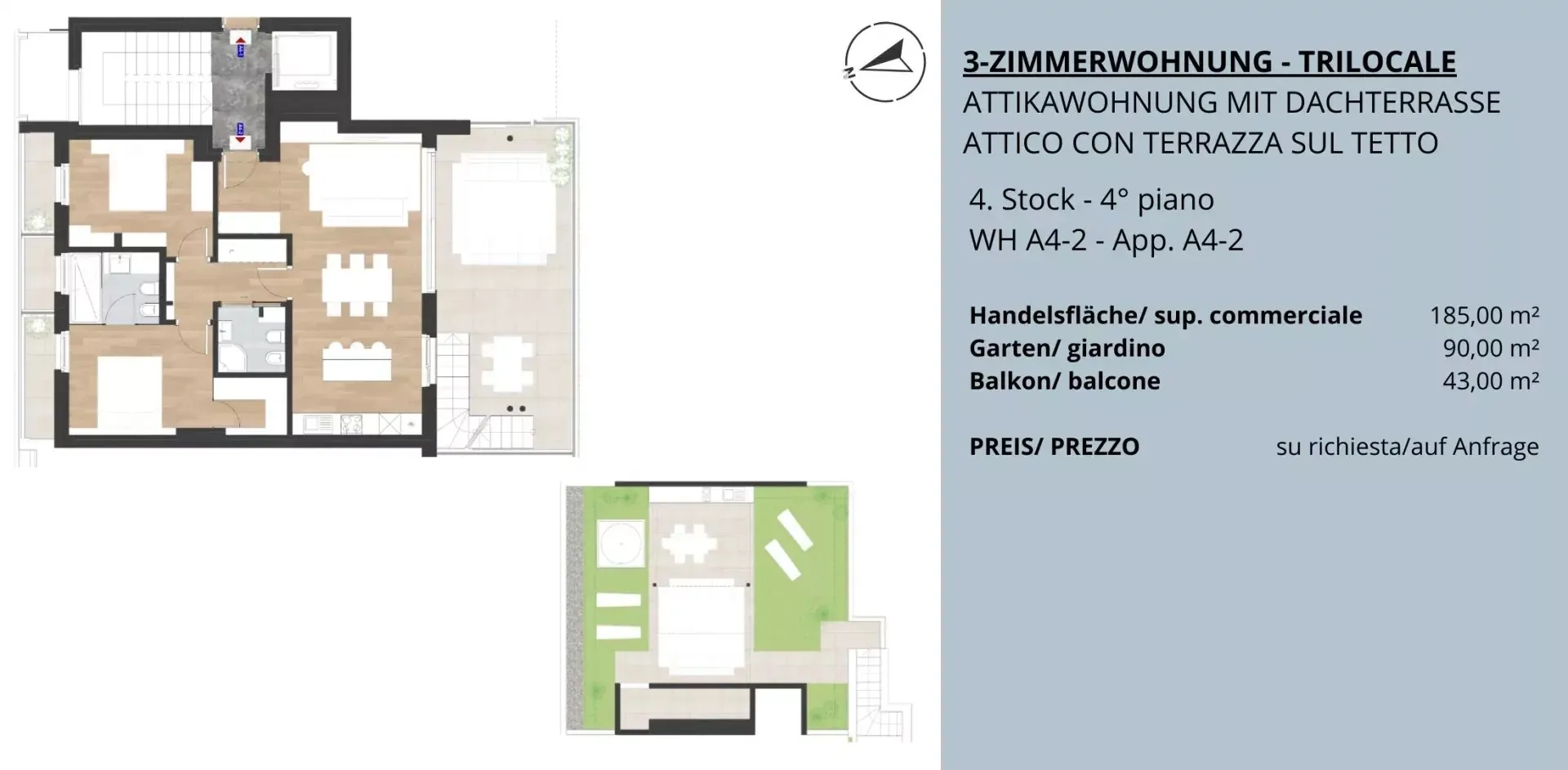 Immagine per Appartamento in vendita a Bolzano via San Quirino
