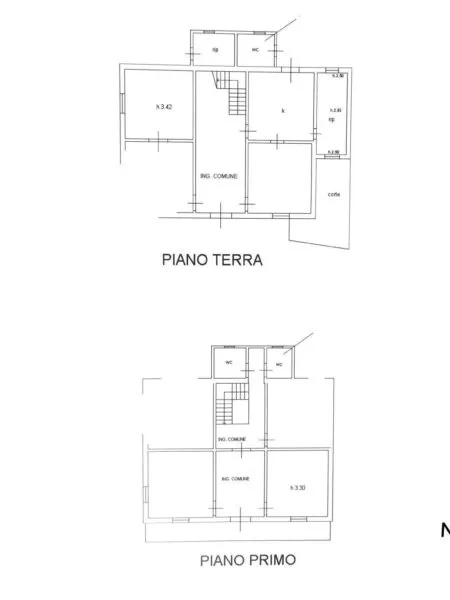 Villa A Schiera via Pometo 10, Carrara