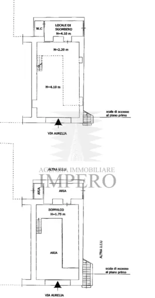Capannone strada Statale 1, Camporosso