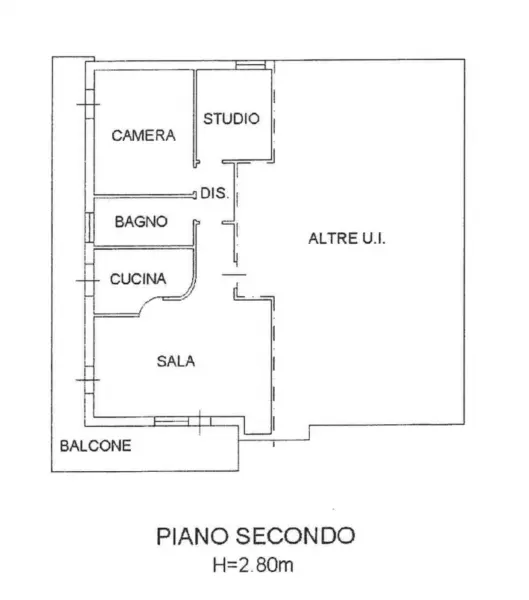 Trilocale viale Emilia, Riccione