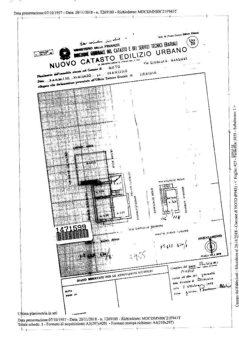 Immagine per Casa indipendente in vendita a Noto via Barbieri