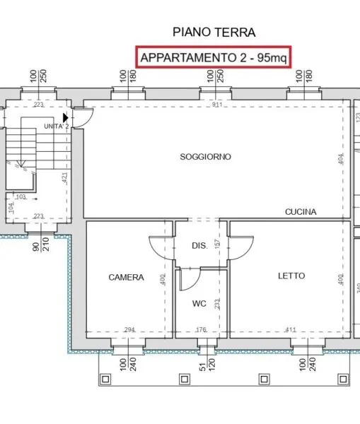 Trilocale via Statale 152, Castell'Alfero