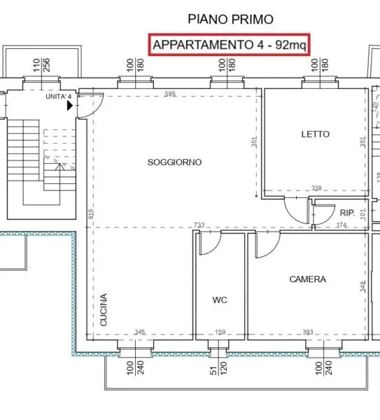 Trilocale via Statale 152, Castell'Alfero