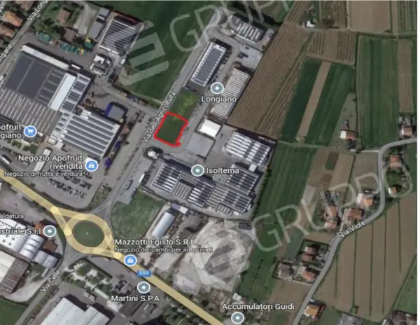 Industriale via Longane, Longiano