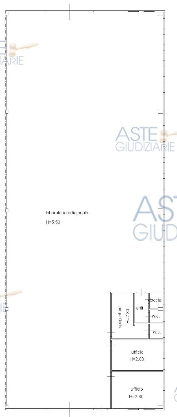 Immagine per Laboratorio in vendita a San Clemente via Maggio