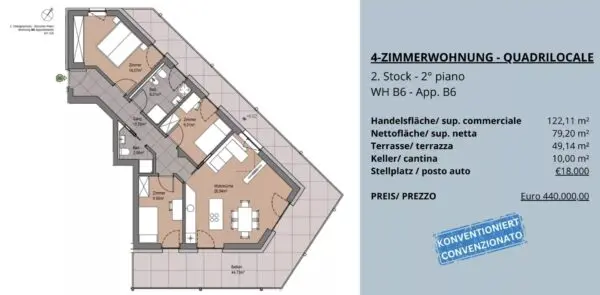 Immagine per Appartamento in vendita a Nova Levante
