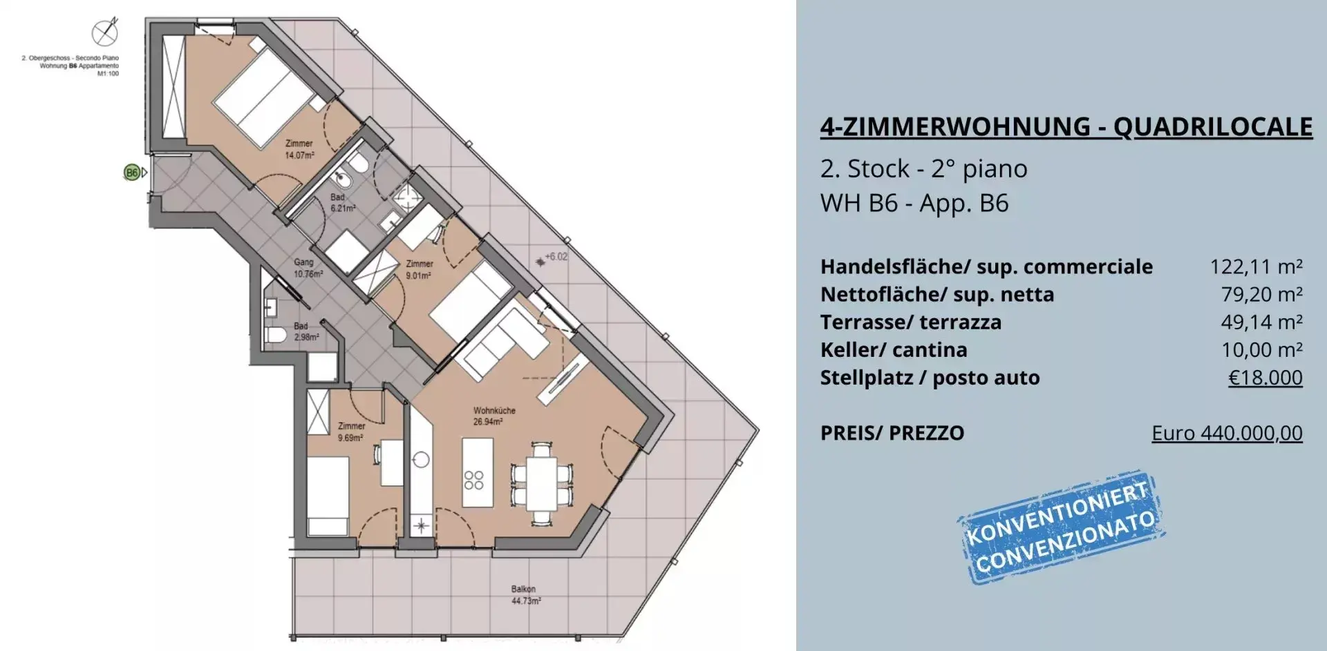 Immagine per Appartamento in vendita a Nova Levante