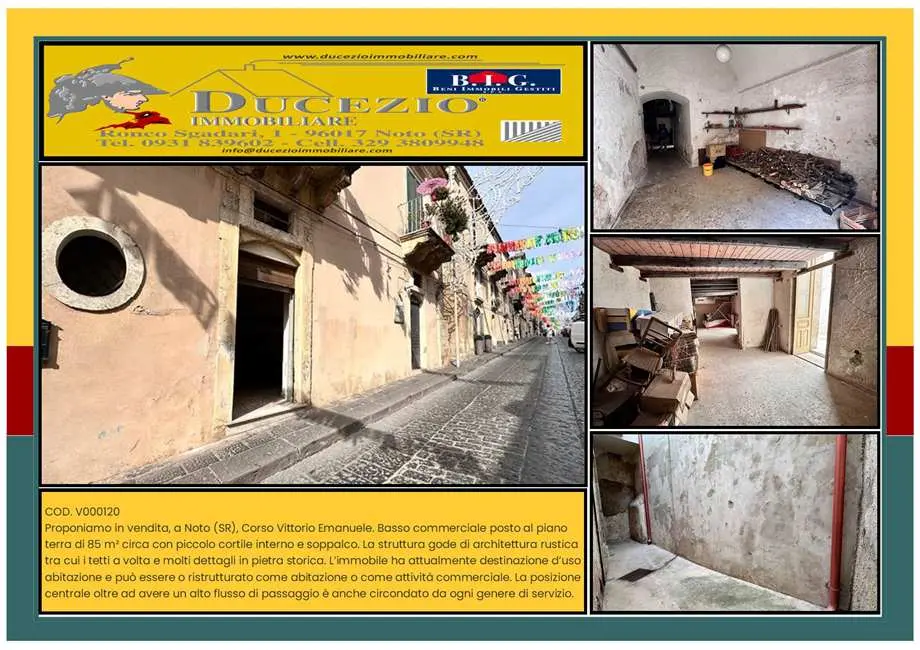Immagine per Locale Commerciale in vendita a Noto