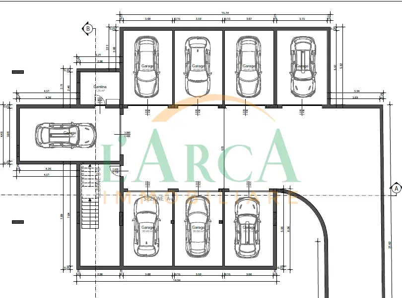 Immagine per Quadrilocale in vendita a Rovato via Palazzina