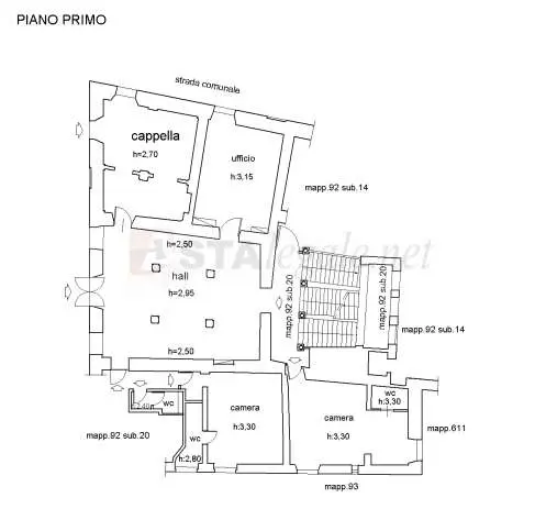 Albergo via Castagnarossa 15, Beverino