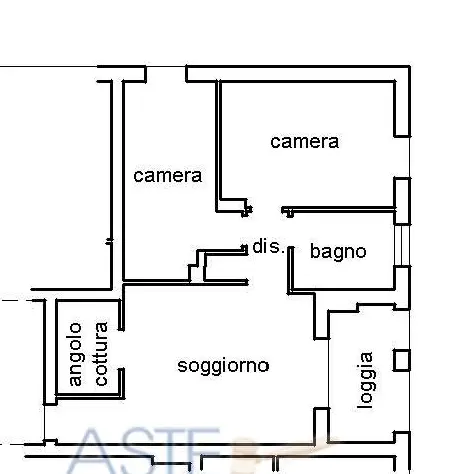 Trilocale via Giotto, Faenza